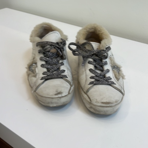 Golden Goose shearling sneakers - Picture 2 of 4